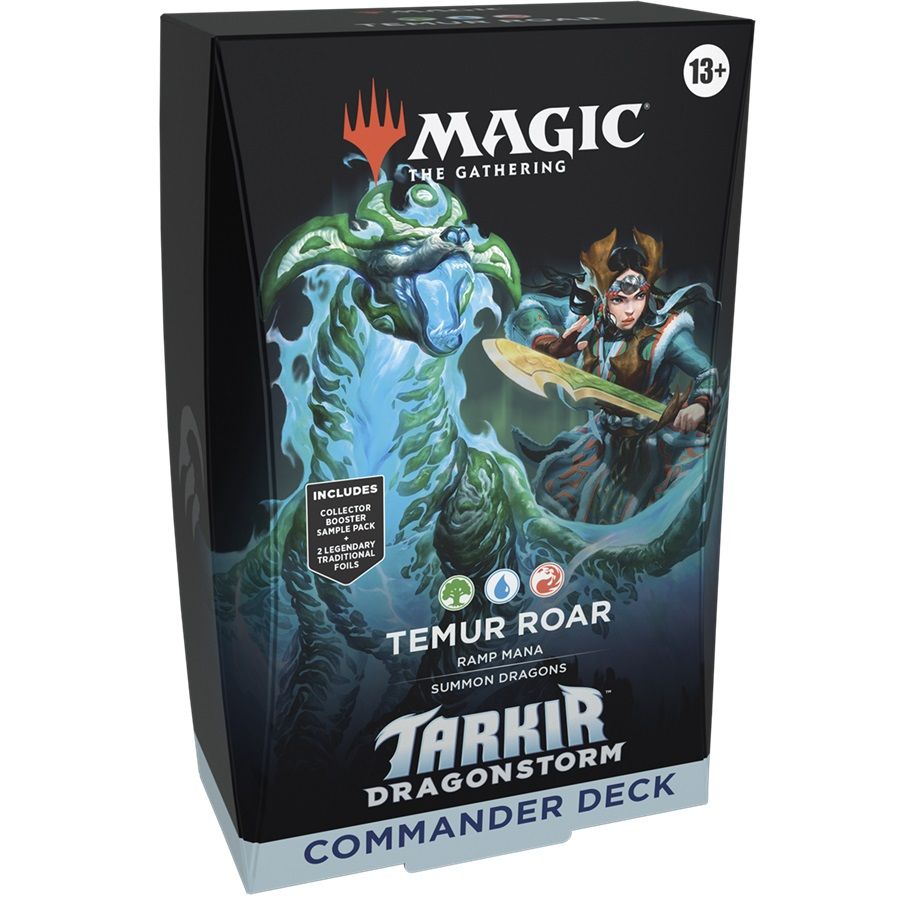 Magic: The Gathering - Tarkir: Dragonstorm Temur Roar Commander Deck (EN)