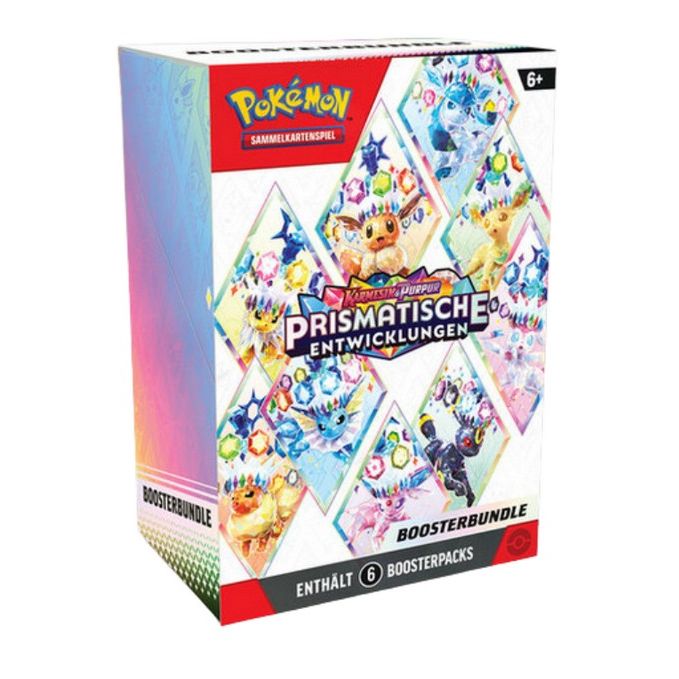 Pokémon TCG: Karmesin & Purpur Prismatische Entwicklungen Booster Bundle (DE)
