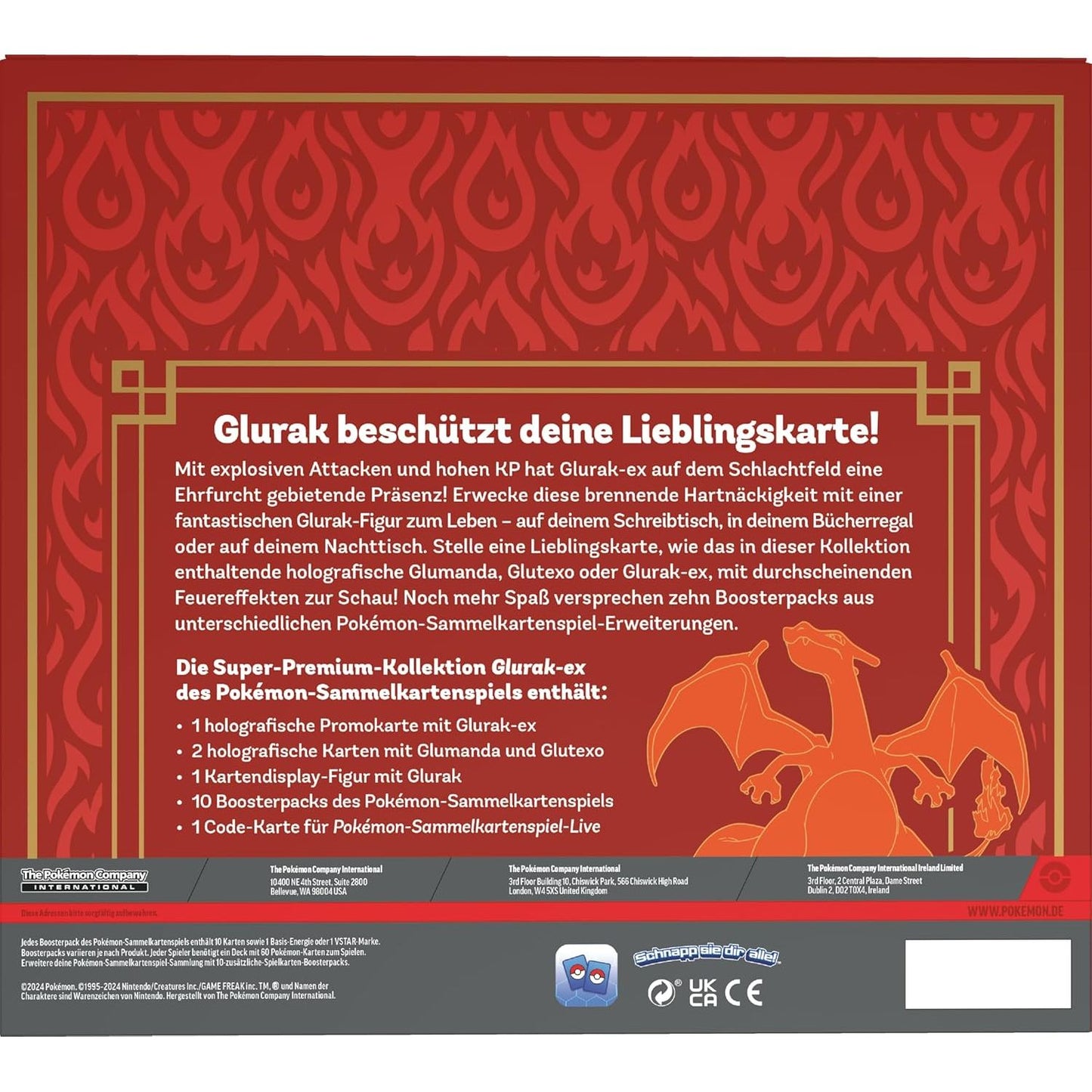 Pokémon TCG: Glurak-ex Super-Premium-Kollektion (DE)