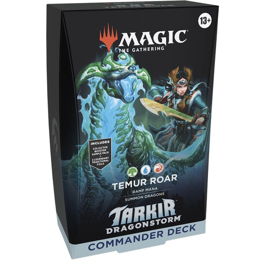 Magic: The Gathering - Tarkir: Dragonstorm Temur Roar Commander Deck (EN)