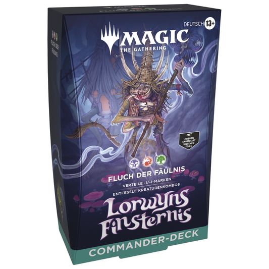 Magic The Gathering: Lorwyns Finsternis Commander Deck - Fluch der Fäulnis (DE)