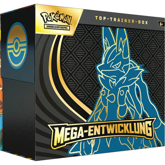 Pokémon TCG: Mega Entwicklung - Mega Lucario Top Trainer Box (DE)